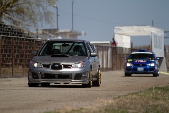 Lapping (en mode rallye) à Sanair - Avril