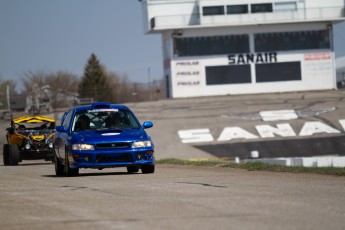 Lapping (en mode rallye) à Sanair - Avril