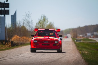 Lapping (en mode rallye) à Sanair - Avril