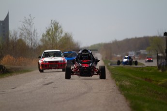 Lapping (en mode rallye) à Sanair - Avril