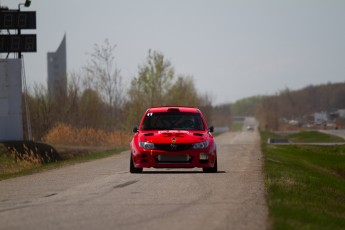 Lapping (en mode rallye) à Sanair - Avril