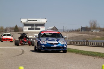 Lapping (en mode rallye) à Sanair - Avril