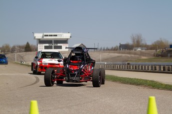 Lapping (en mode rallye) à Sanair - Avril