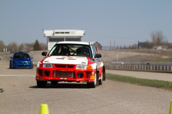 Lapping (en mode rallye) à Sanair - Avril