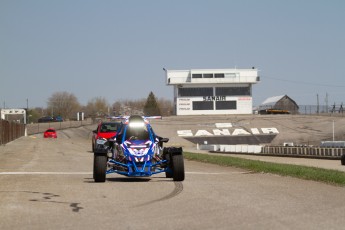 Lapping (en mode rallye) à Sanair - Avril