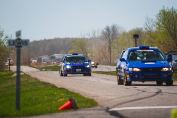 Lapping (en mode rallye) à Sanair - Avril