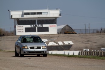 Lapping (en mode rallye) à Sanair - Avril