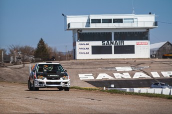 Lapping (en mode rallye) à Sanair - Avril