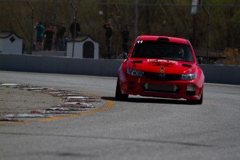 Lapping (en mode rallye) à Sanair - Avril