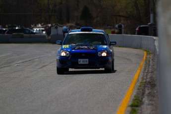 Lapping (en mode rallye) à Sanair - Avril