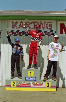 Retour dans le passé - Karting à Pointe-du-Lac 1999