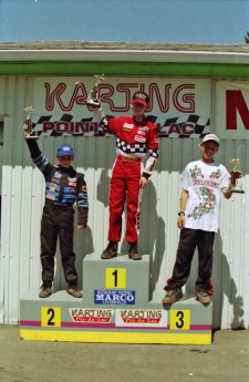 Retour dans le passé - Karting à Pointe-du-Lac 1999