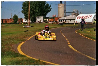 Retour dans le passé - Karting à St-Hilaire en 1990