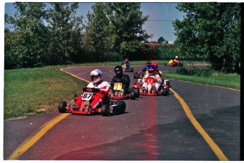 Retour dans le passé - Karting à St-Hilaire en 1990