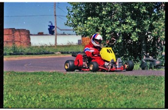 Retour dans le passé - Karting à St-Hilaire en 1990