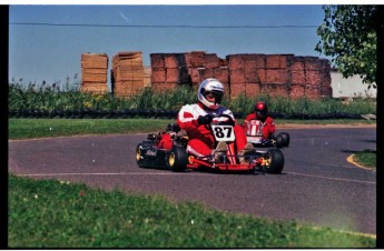 Retour dans le passé - Karting à St-Hilaire en 1990