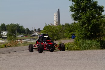 Lapping (en mode rallye) à Sanair - Juin