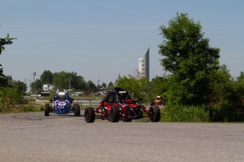 Lapping (en mode rallye) à Sanair - Juin