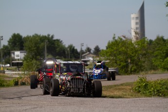 Lapping (en mode rallye) à Sanair - Juin