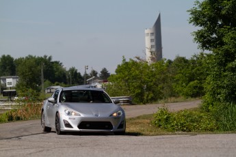 Lapping (en mode rallye) à Sanair - Juin