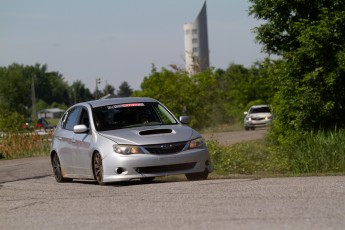 Lapping (en mode rallye) à Sanair - Juin