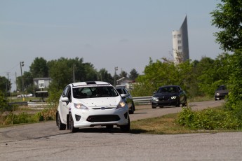 Lapping (en mode rallye) à Sanair - Juin