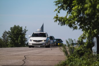 Lapping (en mode rallye) à Sanair - Juin