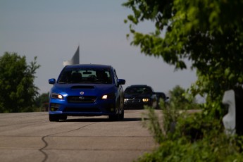 Lapping (en mode rallye) à Sanair - Juin