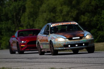 Lapping (en mode rallye) à Sanair - Juin