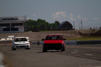 Lapping (en mode rallye) à Sanair - Juin