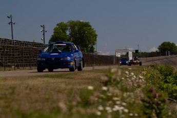 Lapping (en mode rallye) à Sanair - Juin