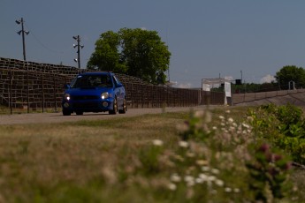 Lapping (en mode rallye) à Sanair - Juin