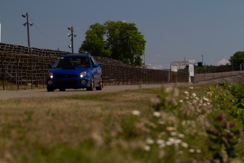 Lapping (en mode rallye) à Sanair - Juin