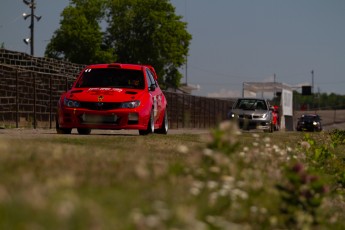 Lapping (en mode rallye) à Sanair - Juin