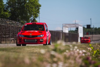 Lapping (en mode rallye) à Sanair - Juin