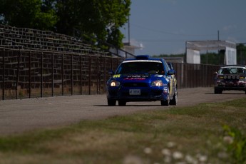 Lapping (en mode rallye) à Sanair - Juin