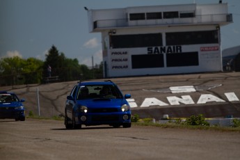 Lapping (en mode rallye) à Sanair - Juin