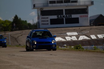 Lapping (en mode rallye) à Sanair - Juin