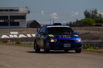 Lapping (en mode rallye) à Sanair - Juin