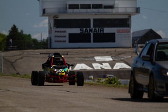 Lapping (en mode rallye) à Sanair - Juin