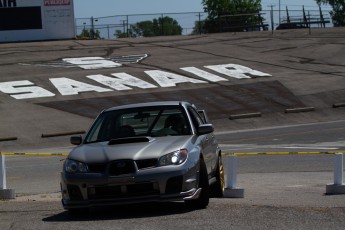 Lapping (en mode rallye) à Sanair - Juin