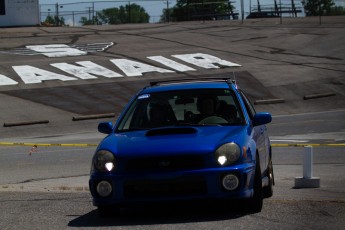 Lapping (en mode rallye) à Sanair - Juin