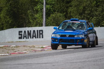 Lapping (en mode rallye) à Sanair - Juin