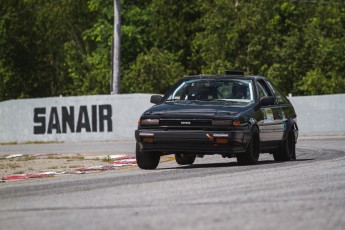 Lapping (en mode rallye) à Sanair - Juin