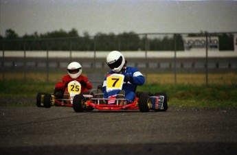 Retour dans le passé - Karting à Sanair en 1991