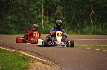 Retour dans le passé - Karting à St-Hilaire en 1991