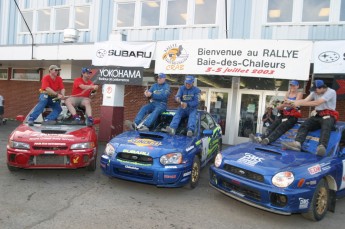Retour dans le passé - Rallye Baie-des-Chaleurs 2003