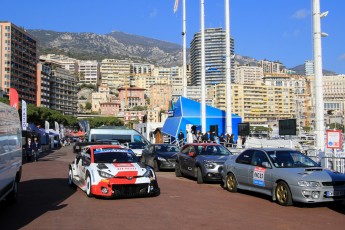 Monte-Carlo 2022 - Reconnaissances et parc rallye