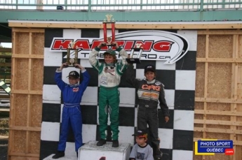 Karting Championnat de Québec chez Karting Thetford à Thetford Mines
