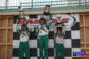 Karting Championnat de Québec chez Karting Thetford à Thetford Mines